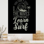 Poster Apprendre Au Surf (Cuisine)