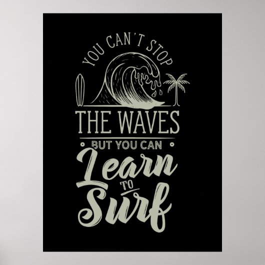 Poster Apprendre Au Surf (Devant)