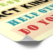 Poster Apprendre aux enseignants Éducatifs (Coin)