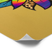 Poster Apprendre De Citations Hier Rainbow Sunflower Gold (Coin)