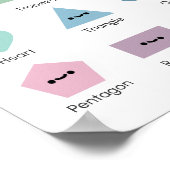 Poster Apprendre des formes (Coin)