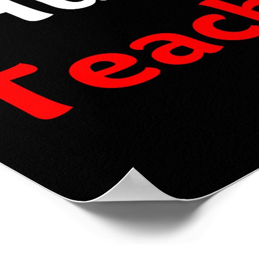 Poster Apprendre Est Humain ; Enseigner, Divin (sombre) (Coin)