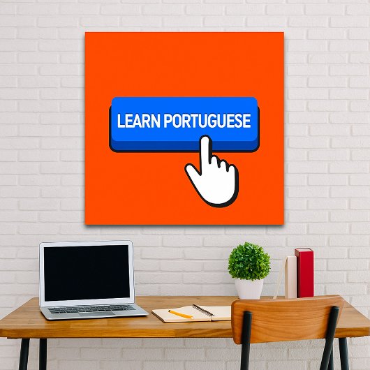 Poster Apprendre le portugais
