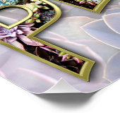 Poster Apprendre les cadeaux de Noël de la paix (Coin)