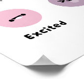 Poster Apprendre Sentiments Émotions (Coin)