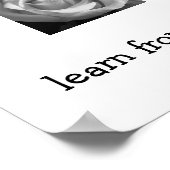 Poster Apprendre, Vivre, Espoir (Coin)