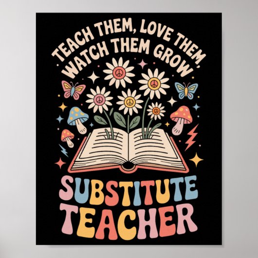 Poster Apprenez-Leur Aimez-Les Regardez-Les Grandir Profe (Devant)