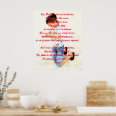 Poster Apprenez-nous à prier...... (Cuisine)