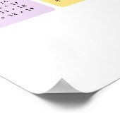 Poster Apprentissage des tables d'ajout (Coin)