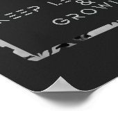 Poster Apprentissage et conception de Good Vibes uniqueme (Coin)