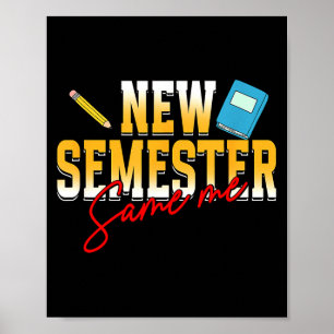 Poster Apprentissage pour les examens Étudiant Apprendre