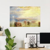 Poster Approche de Venise - William Turner Fine Art (Bureau à domicile)