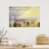 Poster Approche de Venise - William Turner Fine Art (Cuisine)