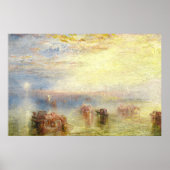 Poster Approche de Venise - William Turner Fine Art (Devant)