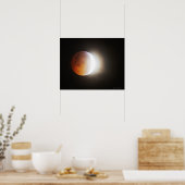Poster Approcher l'éclipse totale de la lune (Cuisine)