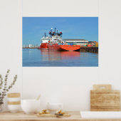 Poster Approvisionnement Navires Energy Lord Et Durga Dev (Cuisine)