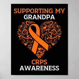Poster Appuyer Mon Grand-Père Rsd Mois De Sensibilisation