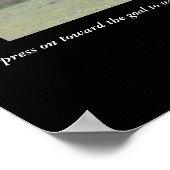 Poster Appuyer sur l'affiche des objectifs (Coin)