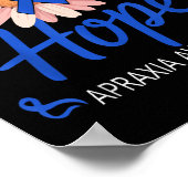 Poster Apraxia Sensibilisation Guerrier Tournesol Support (Coin)