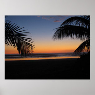 Poster Après coucher du soleil