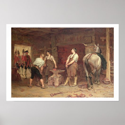 Poster Après Culloden : Chasse aux Rebelles (huile sur to (Devant)