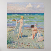 Poster Après la natation | Paul Fischer (Devant)