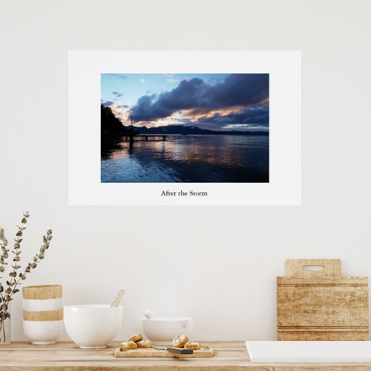 Poster Après la tempête (Cuisine)