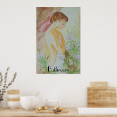 Poster Après le bain (Cuisine)