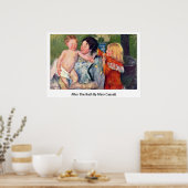 Poster Après Le Bain De Mary Cassatt (Cuisine)