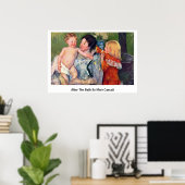 Poster Après Le Bain De Mary Cassatt (Bureau à domicile)