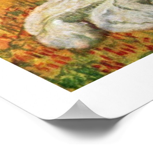 Poster Après Le Bain Par Edgar Degas (Coin)