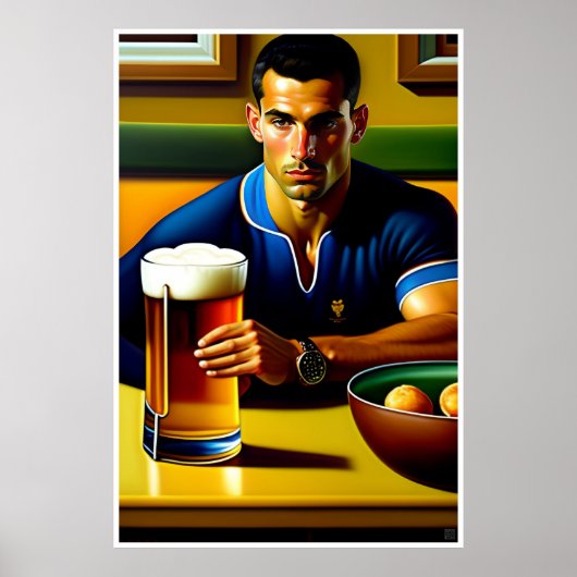 Poster Après Le Jeu - Rugby Art Print (Devant)