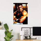 Poster Après Le Jeu - Rugby Art Print (Bureau à domicile)