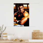 Poster Après Le Jeu - Rugby Art Print (Cuisine)