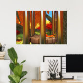 Poster Après l'Empreinte du Vent (Bureau à domicile)