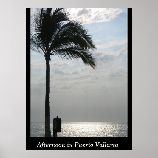 Poster Après-midi à Puerto Vallarta (Devant)