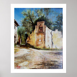 Poster APRÈS-MIDI À RIMAGGIO / Vue sur la Toscane