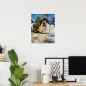 Poster APRÈS-MIDI À RIMAGGIO / Vue sur la Toscane (Bureau à domicile)