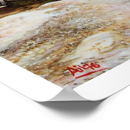 Poster APRÈS-MIDI À RIMAGGIO / Vue Toscane (Coin)