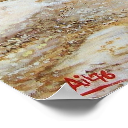 Poster APRÈS-MIDI À RIMAGGIO / Vue Toscane (Coin)