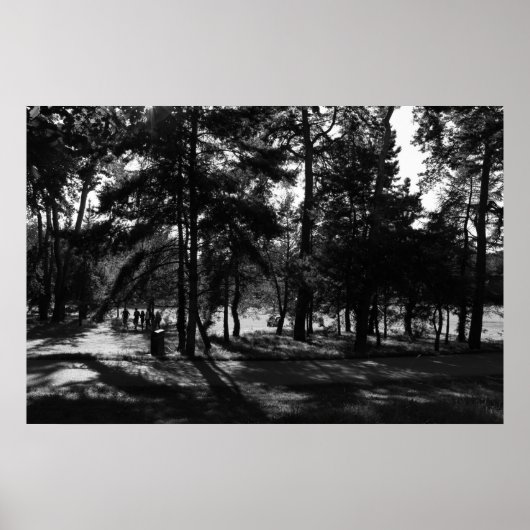 Poster Après-midi dans le parc (Devant)