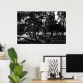 Poster Après-midi dans le parc (Bureau à domicile)