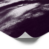 Poster Après-midi dans le parc (Toné violet) (Coin)