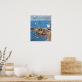 Poster Après-midi d'août, Appledore par Childe Hassam (Cuisine)