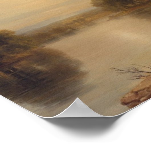 Poster Après-midi d'été (1865) - Asher Brown Durand (Coin)