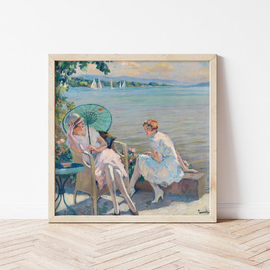 Poster Après-midi d'été au lac | Edward Cucuel