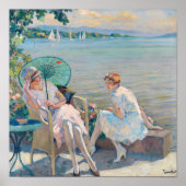 Poster Après-midi d'été au lac | Edward Cucuel (Devant)