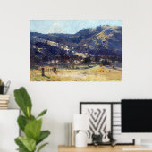 Poster Après-midi Lumière Goulburn Valley Arthur Streeton (Bureau à domicile)