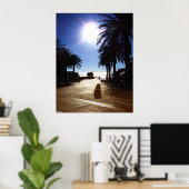 Poster Après-Midi Sur La Plage D'Hermosa (Bureau à domicile)