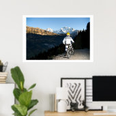 Poster Après une dure journée de travail (Bureau à domicile)